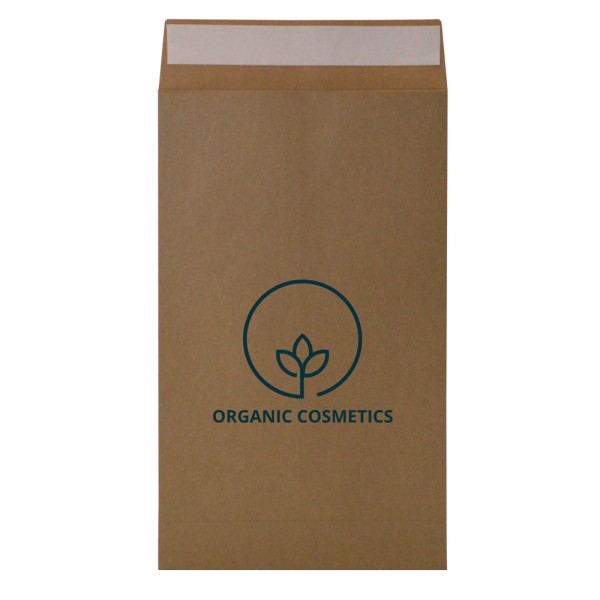 6"W x 10"H Natural Kraft Mailer - 100% Recycled Content - Image 3