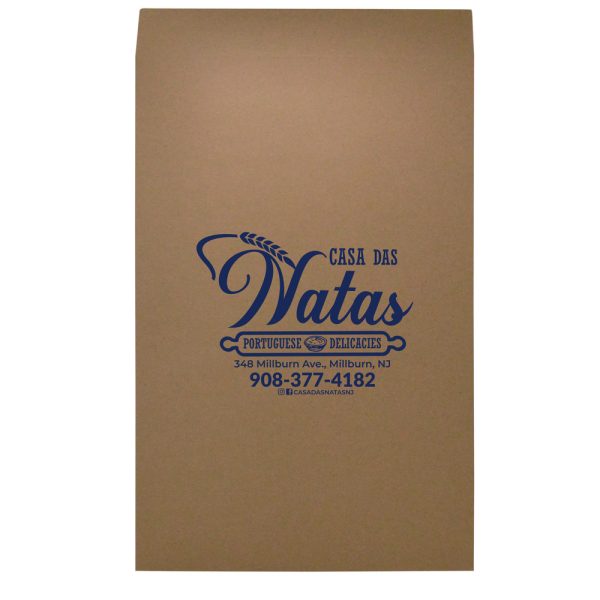 12.5"W x 19"H Natural Kraft Mailer - 100% Recycled Content