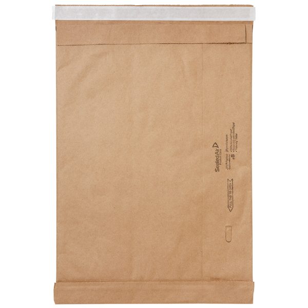 10.5" x 16" NATURAL KRAFT PADDED MAILER PLUS – 100% RECYCLABLE, 100% BIODEGRADABLE - Image 2